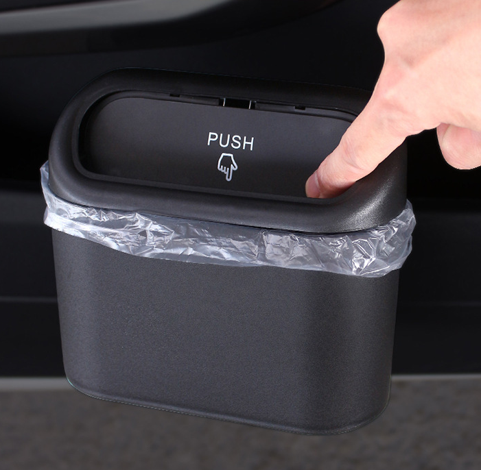 Portable Mini Car Trash Can