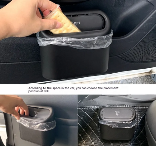 Portable Mini Car Trash Can
