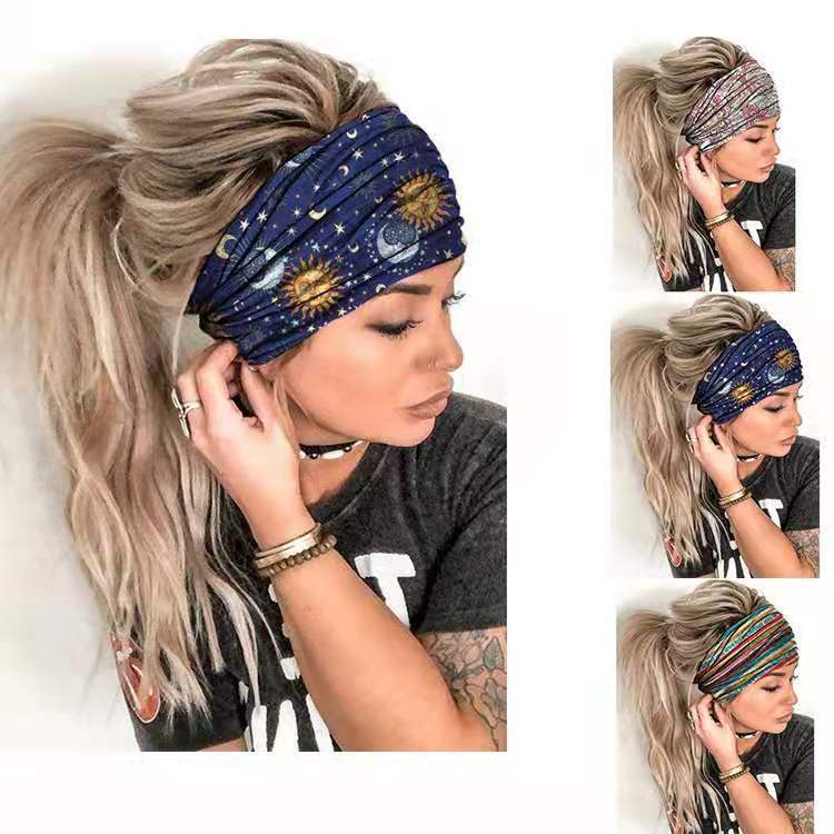 Boho Vintage Elastic Hair Band