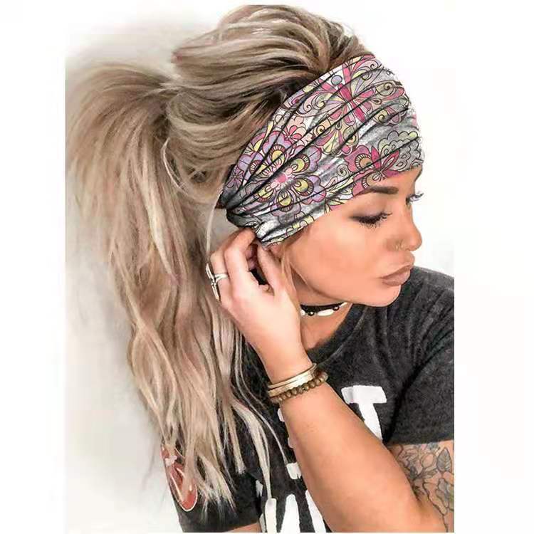 Boho Vintage Elastic Hair Band