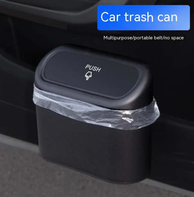 Portable Mini Car Trash Can